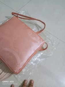 Pink Colour Sling Bag