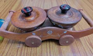 New Unused Wooden Vintage Carriage