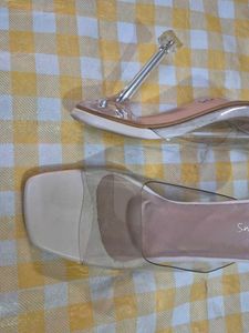 Sneak-a-peek Transparent Heels
