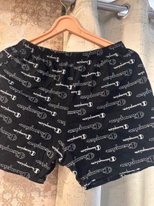Champion Print Shorts, Waist- 30