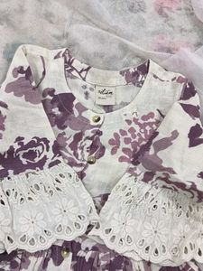 Beautiful Floral Print Frock