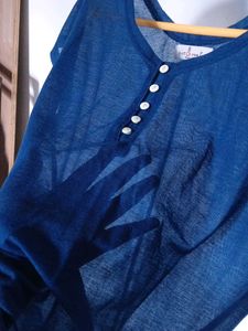 See Through Blue 💙 Top