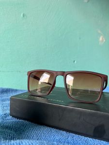 Retro Brown Square Sunglasses