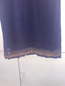 Elegant Navy Blue Dress