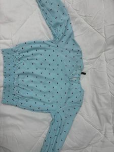 Butterfly Print Blouse