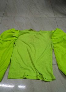 Full Puff Sleeves Tshirt For Women And Girls