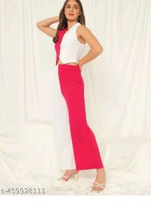 Pink &amp; White Co-ord Set