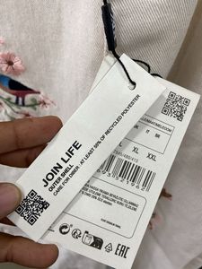 ZARA Embroidered Floral Shirt