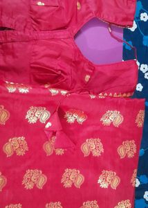 New Saree With Blouse