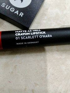 New Unused Sugar Matte As Hell Crayon Lipstick