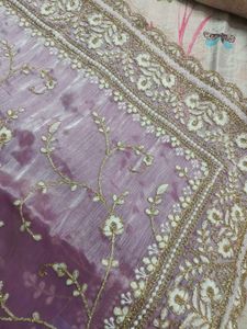 Saree+ Stiched Blouse+ Peticot