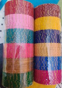 Metal Bangles Set For Women / Girls