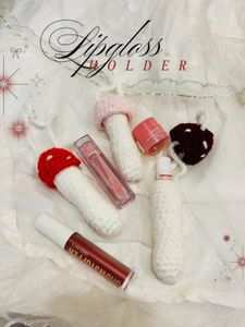 Crochet Lip Gloss Holders