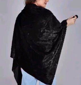 🇦🇮Minx Fur Shawl Stole Winter Wear