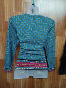 Beautiful Printed Top 4may3