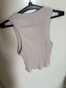 ZARA WOMEN TANK SOLID TOP