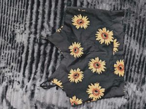 Sunflower Crop Top