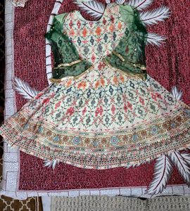 New Heavy Corset Kurta Garara Set Mirror Work