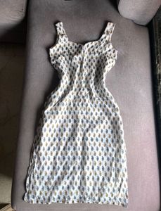 Paisley Print Sleeveless Dress