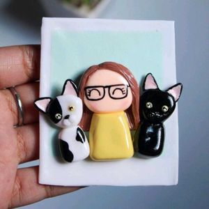 Personalised Clay Portraits ✨