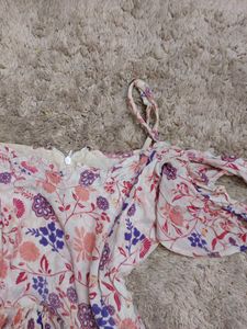 Floral Off-Shoulder Dress