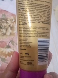 ELEMENTS wellness Radiant glow face wash(soap-free