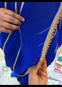 Festive Nevy Blue Saree