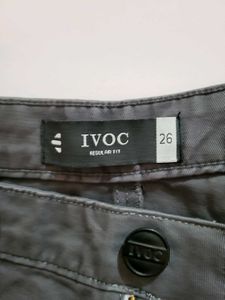 Grey Utility Cargo Pants