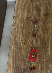 Red & Gold Kamarbandh/Waist Chain