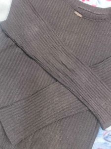 Stylish Black Long Sleeve Top