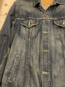 Denim buttoned jacket Men’s L