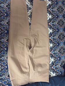 Beige Casual Pants