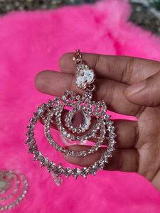Sparkling Silver Earrings