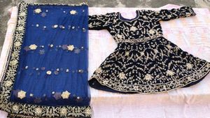 Elegant Embroidered Lehenga Choli Set