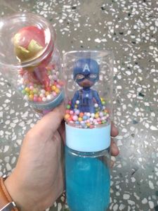 Iron Man And Captain America Figure With Slime