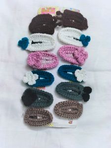 Woolen Clip Hand Mad