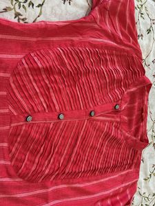 Elegant Red Kurta