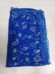 Beautiful Blue Lehanga Choli