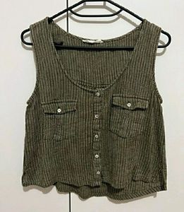 MANGO Vest Tank Top