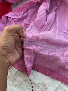 Elegant Pink Saree