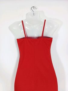 Red Body Con Dress (Women)