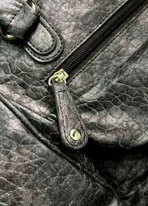 Crocodile 🐊 Metalic Grey Bag