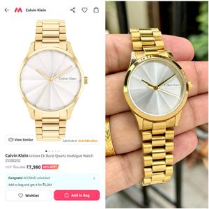 CALVIN KLEIN PREMIUM QUALITY WATCH FOR UNISEX