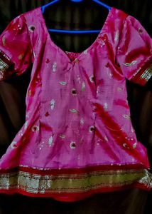 Pattu Pavadai Set Indian Traditional