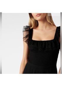 Forever New MERCY RUFFLENWTSLEEVEJUMPSUIT