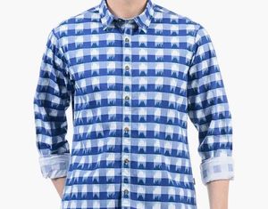 Pepe Jeans Blue Plaid Shirt
