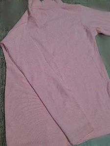 Peach Turtleneck Top (free delivery)