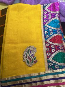 Saree For Haldi Function