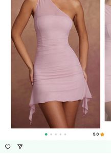 Single Sleeves Mini Dress