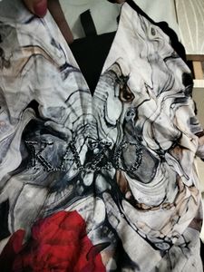 Kazo Abstract Floral Print Tunic Top